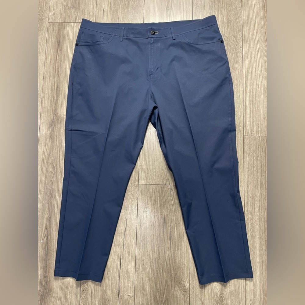 Public Rec Dealmaker 5-Pocket Performance Pants Navy Blue Sz 42X28